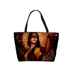 Wonderful Fantasy Women With Mask Shoulder Handbags by FantasyWorld7