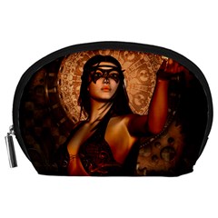 Wonderful Fantasy Women With Mask Accessory Pouches (large)  by FantasyWorld7