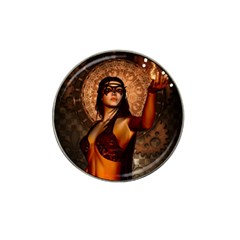 Wonderful Fantasy Women With Mask Hat Clip Ball Marker (10 Pack) by FantasyWorld7