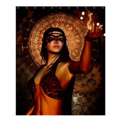 Wonderful Fantasy Women With Mask Shower Curtain 60  X 72  (medium)  by FantasyWorld7