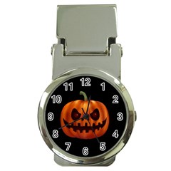 Halloween pumpkin Money Clip Watches