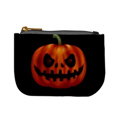 Halloween Pumpkin Mini Coin Purses by Valentinaart