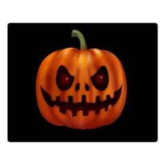 Halloween pumpkin Double Sided Flano Blanket (Large) 