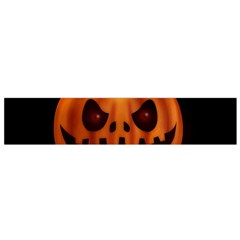 Halloween pumpkin Flano Scarf (Small)