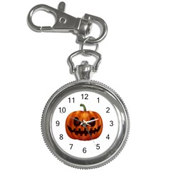 Halloween Pumpkin Key Chain Watches by Valentinaart