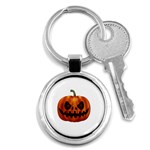 Halloween pumpkin Key Chains (Round)  Front