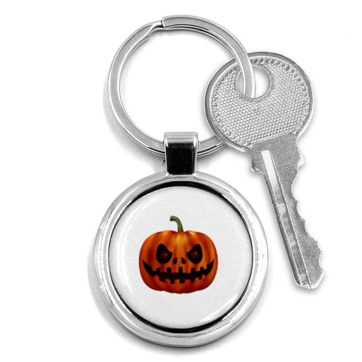 Halloween pumpkin Key Chains (Round) 