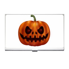 Halloween Pumpkin Business Card Holders by Valentinaart