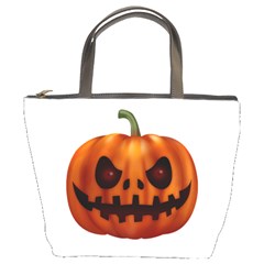 Halloween Pumpkin Bucket Bags by Valentinaart