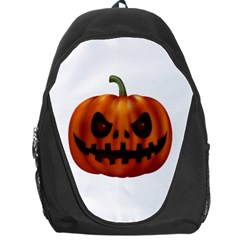 Halloween Pumpkin Backpack Bag by Valentinaart