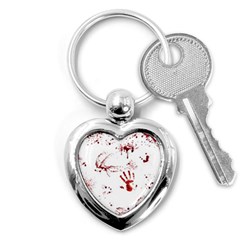 Massacre  Key Chains (heart)  by Valentinaart