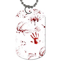 Massacre  Dog Tag (one Side) by Valentinaart