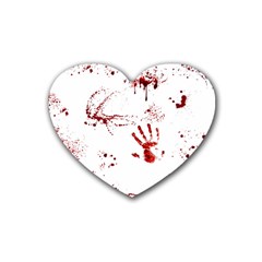 Massacre  Rubber Coaster (heart)  by Valentinaart