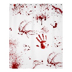 Massacre  Shower Curtain 60  X 72  (medium)  by Valentinaart