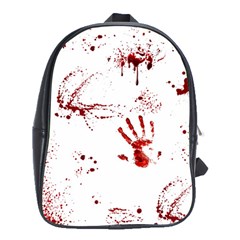 Massacre  School Bag (xl) by Valentinaart