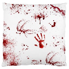 Massacre  Large Flano Cushion Case (two Sides) by Valentinaart