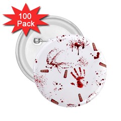 Massacre  2 25  Buttons (100 Pack)  by Valentinaart