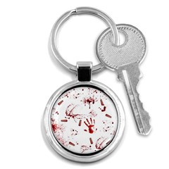 Massacre  Key Chains (round)  by Valentinaart