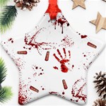 Massacre  Star Ornament (Two Sides) Front