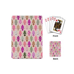 Christmas Tree Pattern Playing Cards (mini)  by Valentinaart