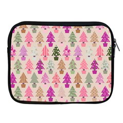 Christmas Tree Pattern Apple Ipad 2/3/4 Zipper Cases by Valentinaart