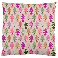 Christmas Tree Pattern Standard Flano Cushion Case (two Sides) by Valentinaart