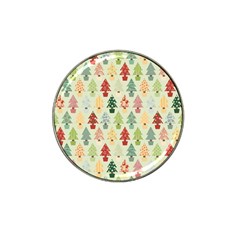 Christmas Tree Pattern Hat Clip Ball Marker (4 Pack) by Valentinaart