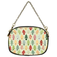 Christmas Tree Pattern Chain Purses (one Side)  by Valentinaart