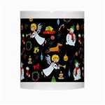 Christmas pattern White Mugs Center