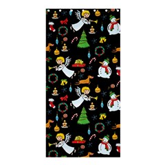 Christmas Pattern Shower Curtain 36  X 72  (stall)  by Valentinaart