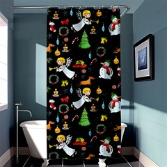 Christmas Pattern Shower Curtain 36  X 72  (stall)  by Valentinaart