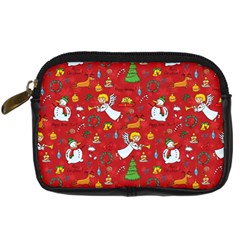 Christmas Pattern Digital Camera Cases by Valentinaart