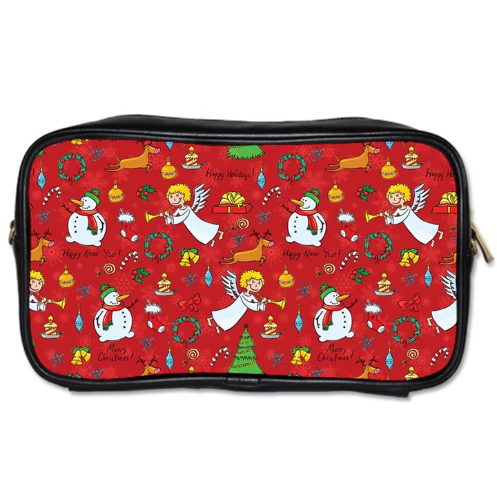 Christmas pattern Toiletries Bags 2-Side