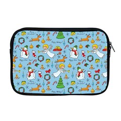 Christmas Pattern Apple Macbook Pro 17  Zipper Case by Valentinaart