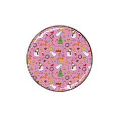 Christmas Pattern Hat Clip Ball Marker (4 Pack) by Valentinaart