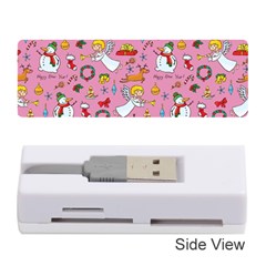 Christmas Pattern Memory Card Reader (stick)  by Valentinaart