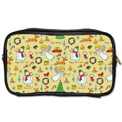 Christmas Pattern Toiletries Bags by Valentinaart