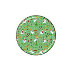 Christmas Pattern Hat Clip Ball Marker by Valentinaart