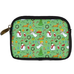 Christmas Pattern Digital Camera Cases by Valentinaart