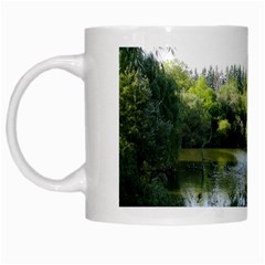 Nature  White Mugs by Oksana