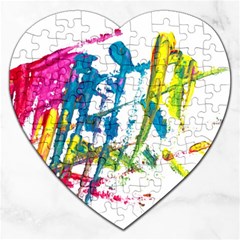 No 128 Jigsaw Puzzle (heart) by AdisaArtDesign