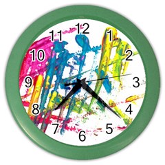 No 128 Color Wall Clocks