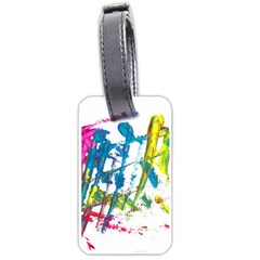 No 128 Luggage Tags (one Side)  by AdisaArtDesign