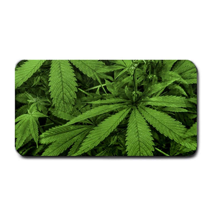 Marijuana Plants Pattern Medium Bar Mats