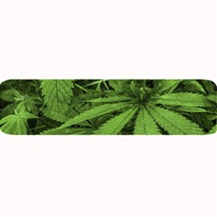 Marijuana Plants Pattern Large Bar Mats by dflcprints