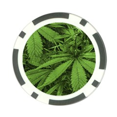 Marijuana Plants Pattern Poker Chip Card Guard by dflcprints