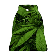 Marijuana Plants Pattern Ornament (bell) by dflcprints