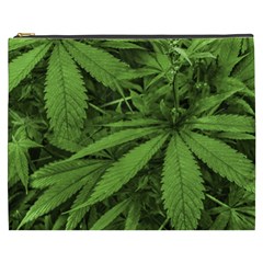 Marijuana Plants Pattern Cosmetic Bag (xxxl)  by dflcprints