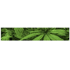 Marijuana Plants Pattern Flano Scarf (large) by dflcprints