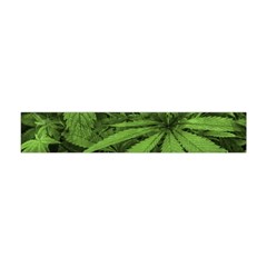 Marijuana Plants Pattern Flano Scarf (mini) by dflcprints